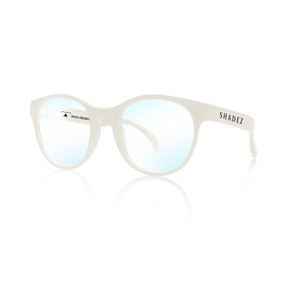 【瑞士SHADEZ】成人太陽眼鏡〈抗藍光款〉-SHZ156[圓框]純淨白