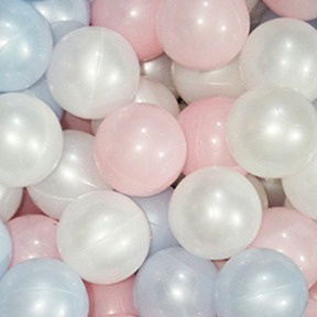 Bluemo 馬卡龍洋球100入-珍珠馬卡龍