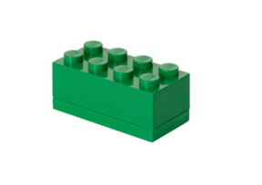 迷你8格收納盒-綠色(848442025546)