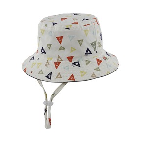 澳洲 Millymook & Dozer 小小童帽（男）- 彩色三角雙面漁夫帽