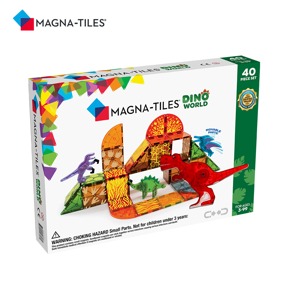 Magna-Tiles®磁力積木 恐龍世界 40件組