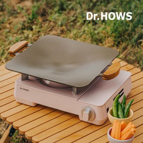 【韓國Dr.HOWS】SOLID方形烤盤(41x31cm)-炭灰色