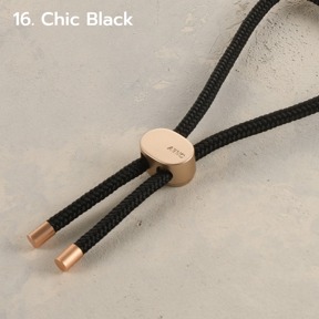【韓國ARNO】HANDY 可拆式手腕掛繩- 時尚黑Chic Black