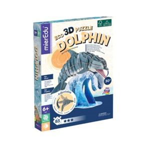 ECO 3D立體拼圖-瓶鼻海豚(豪華版)