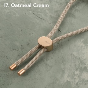 【韓國ARNO】ANY扣環夾片+HANDY手腕掛繩組-燕麥奶油Oatmeal Cream