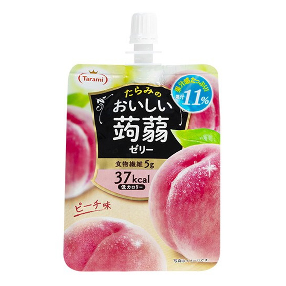 美味蒟蒻果凍吸-水蜜桃(1盒6入）