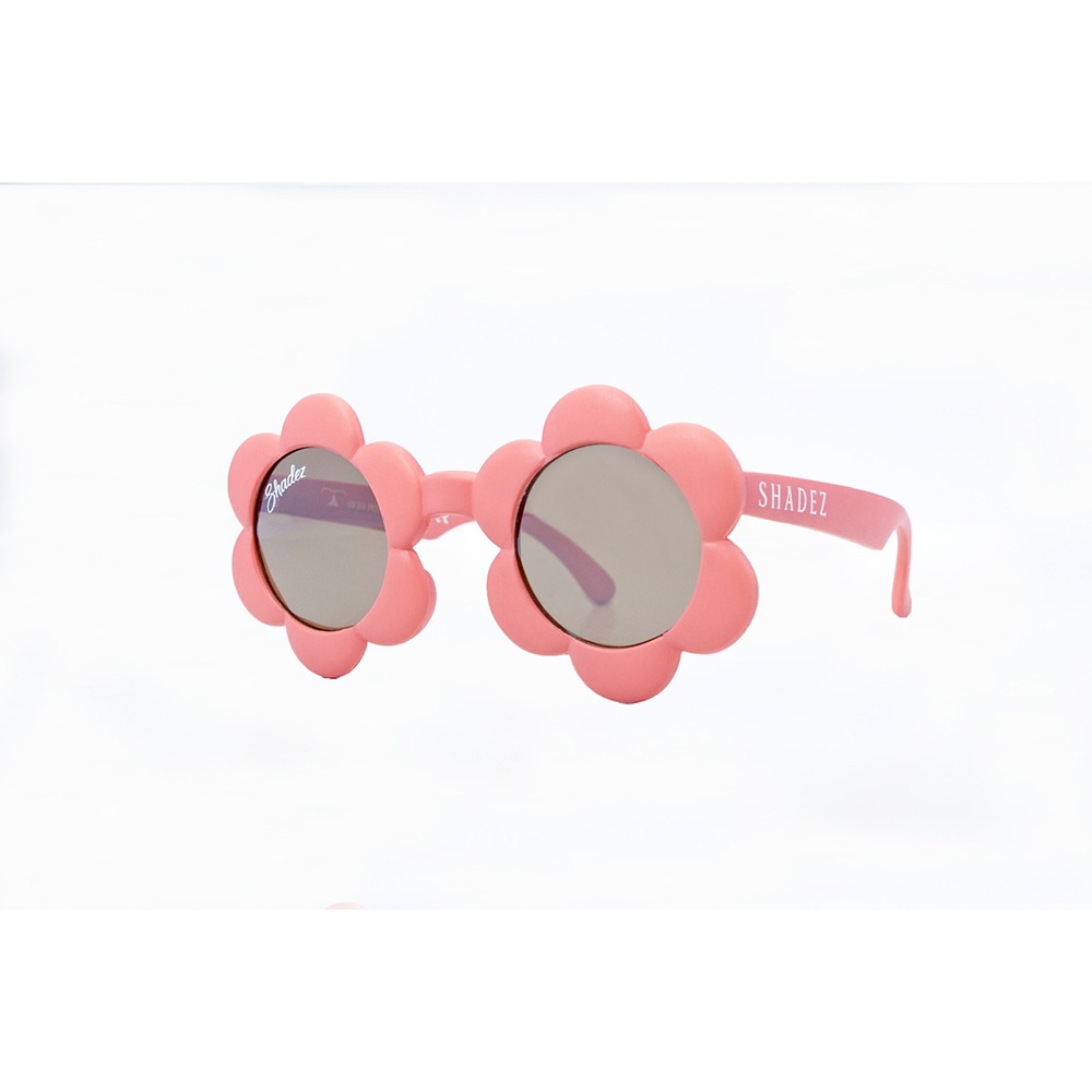 【瑞士SHADEZ】兒童太陽眼鏡〈頂級偏光款〉(年齡0-3)-SHZ420亮粉小花框
